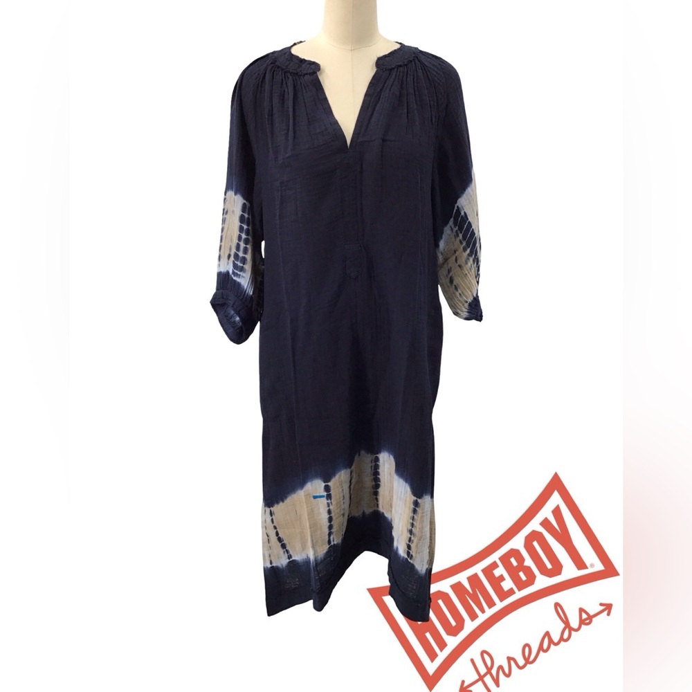 Ocean+Main Navy Tunic Dress small